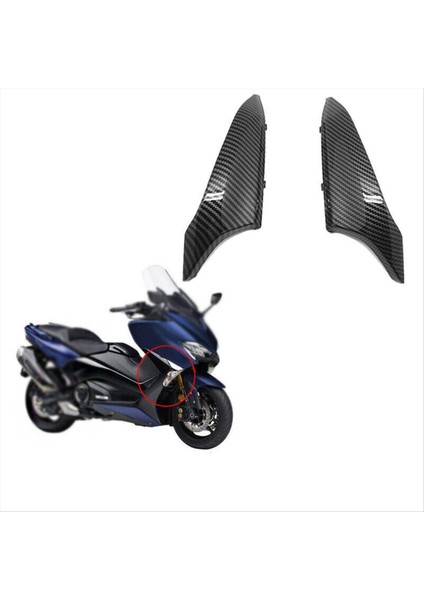 Motosiklet Yakıt Deposu Yan Kapakları Yan Panel Kapak Fairing Kukuletası Yamaha T-Max Tmax 530 2017 2018 2019 (Yurt Dışından) fiyatları