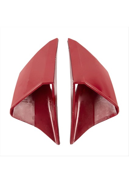Motosiklet Kırmızı Yan Saptırıcı Rüzgar Sabit Rüzgar Kanat Hava Girişi Kanat Köpekbalığı Yüzgeci Honda CBR650 19-23 Moto Modifikasyonu (Yurt Dışından)