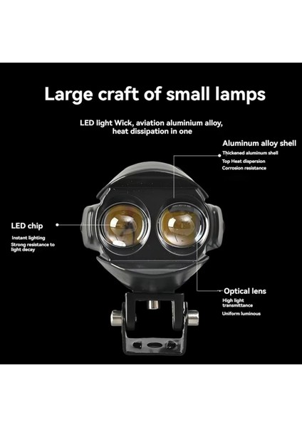 Motosiklet 3 Inç Sis Farları 6000K 3500K LED Off Road Sürüş Işık Yardımcı Spot Çalışma Lambaları Kamyon Araba Için Atv (Yurt Dışından) modelleri