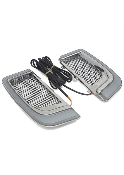 Motosiklet LED Fairing Grille Dönüş Sinyal Işıkları Harley Touring Sokak Electra Glide Tri Glide Flhtk Flhtcu Flhtkse (Yurt Dışından) fiyatları