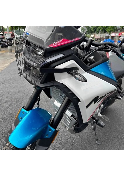 Motosiklet Far Grille Guard Koruyucu Cf Moto 450MT Cf Moto 450 mt MT450 2024 Far Koruma Kapağı (Yurt Dışından) indirimleri