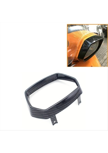 Vespa Sprint 150 2017-2020 Motosiklet Farı Lambası Halka Far Koruyucu Güvenlik Kapak Aksesuarları, Karbon Fiber (Yurt Dışından) modelleri