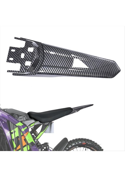 Motosiklet Arka Çamurluk Genişletilmiş Çamurluk Surron Işık Arı x / S Segway X260 X160 Elektrikli Kir Bisiklet Parçaları Karbon Fiber (Yurt Dışından) modelleri