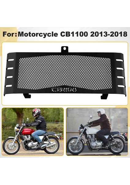 Paslanmaz Çelik Motosiklet Radyatör Izgarası Guard Koruyucu Kapak Su Soğutucu Koruma Honda CB1100 2013-2018 (Yurt Dışından) fırsatları