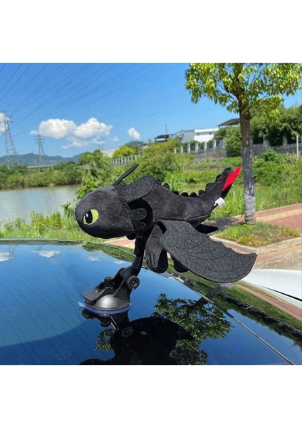 Ejderhanı Nasıl Eğitirsin Dişsiz Küçük Uçan Ejderha Bebek Trim Araba Motosiklet Kask Vantuz Braketi 27CM A (Yurt Dışından) fiyatları