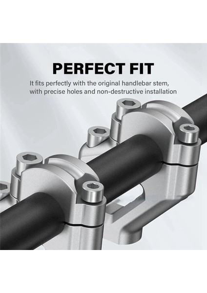 Motosiklet Gidonu Yükseltici Kelepçe Uzatın Gidon Kaplan 800 Xc Xcx Kaplan 900 Gt Pro Ralli Kaplan 850 Spor (Yurt Dışından) indirimleri