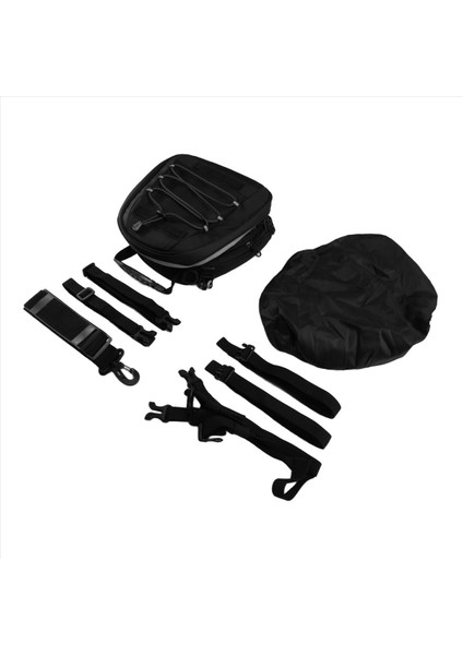 Evrensel Motosiklet Kuyruk Çantası Genişletilebilir 8-10L Evrensel Arka Bagaj Saklama Çantası Omuz Askıları ve Yağmur Kılıfı (Yurt Dışından) fiyatları