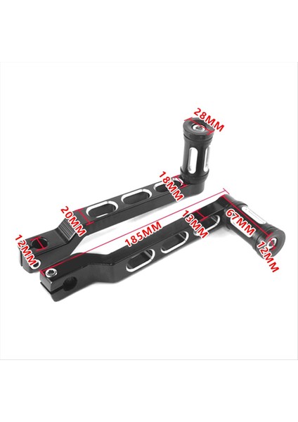 Motosiklet Vites Kolu Footpegs Topuk Ayak Pedalları Vites Kolu Shifter Için Harley Touring Yol Glide Kral Softail (Yurt Dışından) fiyatları