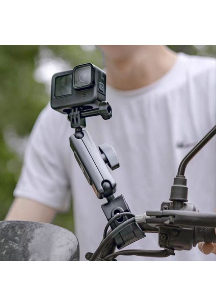 Kamera Motosiklet Gidonu Dağı Selfie Sopa Uzatma Çubuğu Gopro Hero Için INSTA360 X5 Djı Eylem Kamera Aksesuarı (Yurt Dışından) fiyatları