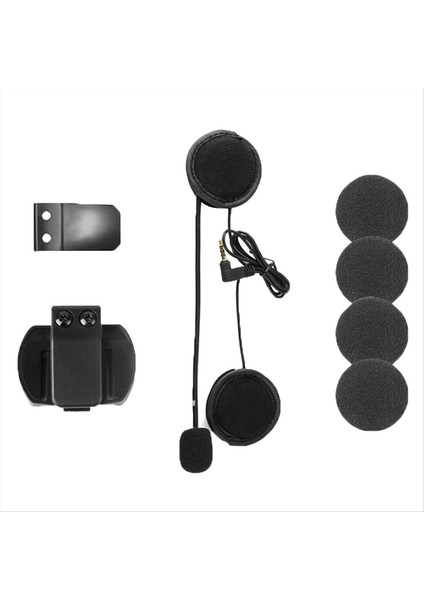 Kask Interkom Klip 3.5 mm Mikrofon Hoparlör Kulaklık Vnetphone V6 Pro V4 Motosiklet Bluetooth Interkom (Yurt Dışından) fiyatları