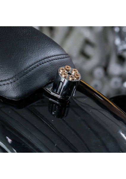 Motosiklet 1/4-20 Arka Çamurluk Koltuk Vidalı Cıvata M6 Topuzu Kapağı Sportster Geniş Glide Sokak Bob Fatbob Softail Siyah (Yurt Dışından) fiyatları