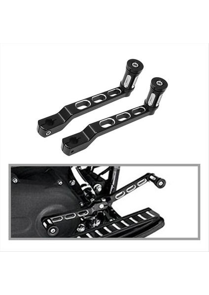 Motosiklet Vites Kolu Footpegs Topuk Ayak Pedalları Vites Kolu Shifter Için Harley Touring Yol Glide Kral Softail (Yurt Dışından) modelleri
