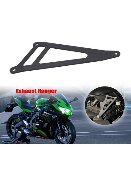 Motosiklet Egzoz Askı Braketi Aksesuarları Susturucu Desteği Kawasaki Ninja ZX4R ZX4RR 2023 2024 Zx-4r (Yurt Dışından) modelleri