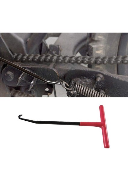 Motosiklet Egzoz Yaylı Kanca T Şekilli Kolu Egzoz Borusu Yay Anahtarı Çektirme Installer Kanca Aracı 10 Adet (Yurt Dışından) fiyatları