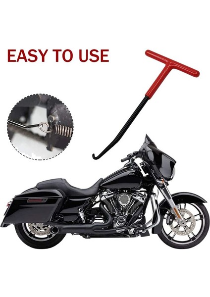 Motosiklet Egzoz Yaylı Kanca T Şekilli Kolu Egzoz Borusu Yay Anahtarı Çektirme Installer Kanca Aracı 10 Adet (Yurt Dışından) modelleri