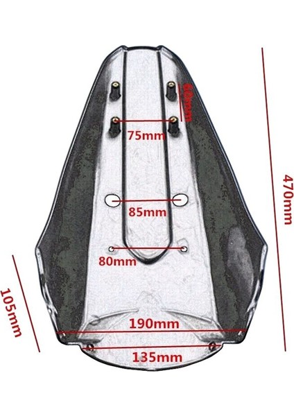 Motosiklet Arka Çamurluk Değiştirici Plaka Çamurluk Tekerlek Koruyucu Motosiklet Aksesuarları Kawasaki KLX250 KLX300 (Yurt Dışından) fiyatları
