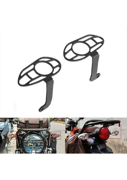 Motosiklet Dönüş Sinyali Işık Koruma Kalkanı Guard Kapak Yamaha Pg-1 2023 2024 2025 (Yurt Dışından) modelleri