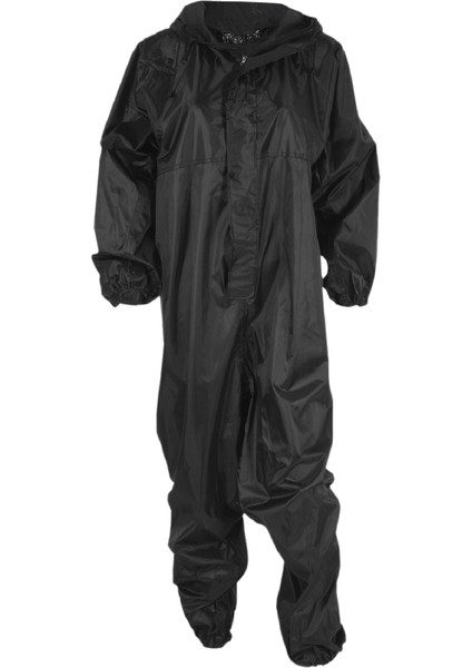 Moda Motosiklet Yağmurluk / Yapışık Yağmurluk / Tulum Erkekler ve Kadınlar Fisyon Yağmurluk Yağmurluk Boyutu Xl Siyah (Yurt Dışından)