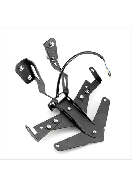 Motosiklet Plaka Tutucu Punta Braketi Için Işık ile Yamaha Tmax 530 T-Max 530 Tmax 560 Motosiklet Aksesuarı (Yurt Dışından)