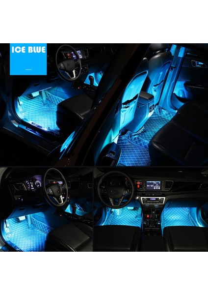 Motosiklet Için LED Işıkları Rgb App Ses Kontrolü Moto Arka Işık Esnek Su Geçirmez Dekorasyon Işık Neon Şerit 72 Işıkları (Yurt Dışından) fiyatları