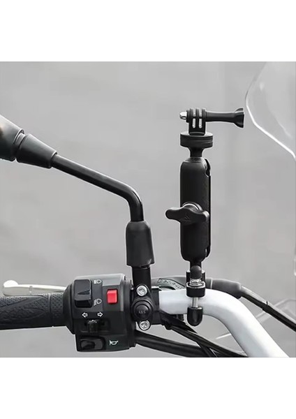 Gopro Hero8 Için 360 ° Dönen Motosiklet Gidonu Montaj Alüminyum Tutucu Bisiklet Braketi/7/6/5/4+ Osmo Aksiyon Kameraları Bölümü (Yurt Dışından) indirimleri