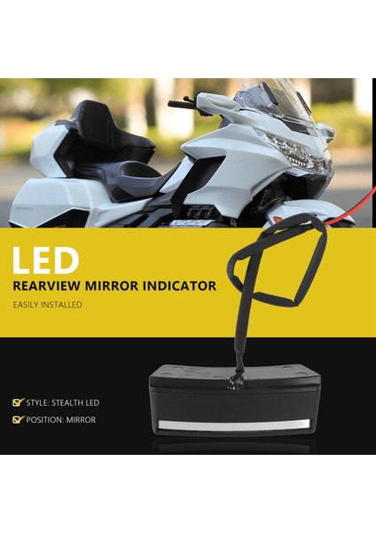 Motosiklet Dönüş Işıkları Honda Goldwing GL1800 2001-2017 Amber (Yurt Dışından) modelleri