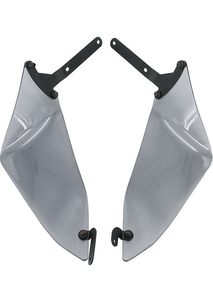 Gri Yan Cam Rüzgar Deflektörü Her Iki Tarafı Gövde Yan Cam Panel Motosiklet Ducati Çöl x Için (Yurt Dışından)