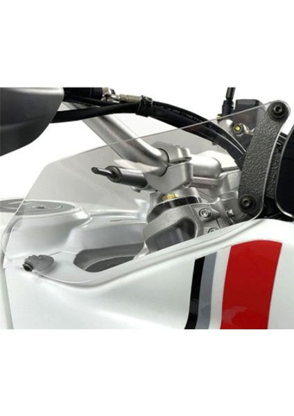 Gri Yan Cam Rüzgar Deflektörü Her Iki Tarafı Gövde Yan Cam Panel Motosiklet Ducati Çöl x Için (Yurt Dışından) modelleri