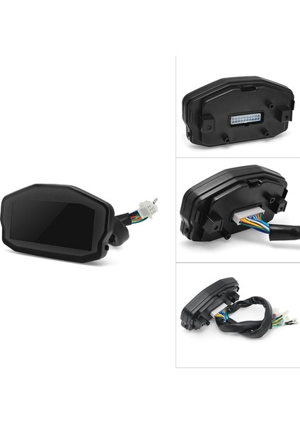 Motosiklet Dijital Dash Dijital Panel Evrensel LED LCD Kilometre Kilometre Sayacı 1,2,4 Silindir (Yurt Dışından) fiyatları