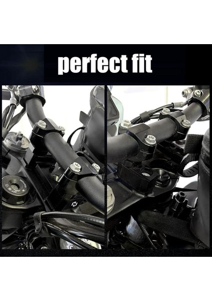 Motosiklet Gidonu Yükseltici Dağı Kelepçe Kiti Husqvarna Norden 901 2022 2023 Aksesuarları (Yurt Dışından) modelleri