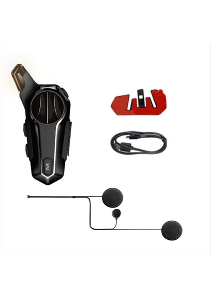 Bt5. 0 Motosiklet Kulaklık Interkom Arabağlantı Açık Sürme Su Geçirmez Gürültü Azaltma ile Tam Kask Kulaklık (Yurt Dışından) indirimleri