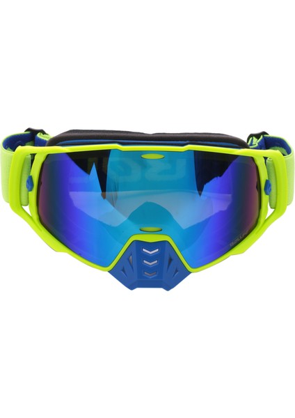 Gözlük Motokros Gözlük Gözlük Motosiklet Kaskları Gözlük Mx Off Road Kir Bisiklet Kayak Spor Gözlük Maske Moto Gözlük Mavi (Yurt Dışından) fiyatları