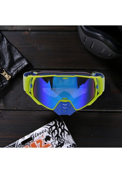 Gözlük Motokros Gözlük Gözlük Motosiklet Kaskları Gözlük Mx Off Road Kir Bisiklet Kayak Spor Gözlük Maske Moto Gözlük Mavi (Yurt Dışından) modelleri