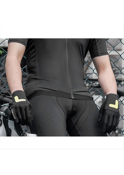 Rockbros Bisiklet Eldiven Yansıtıcı Nefes Elastik Kumaş Uzun Parmak Mtb Yol Motosiklet Tam Parmak Bisiklet Aksesuarları (Yurt Dışından) fırsatları