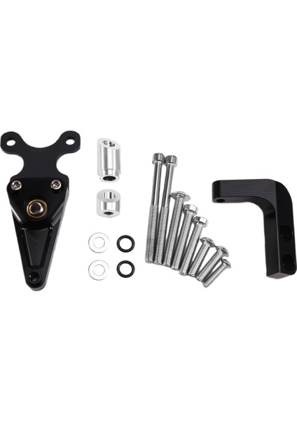 Honda CBR650R Cbr 650R 2019-2024 Için Motosiklet Direksiyon Sabitleyici Braket Kiti Siyah Amortisör Montaj Braket Kiti (Yurt Dışından)