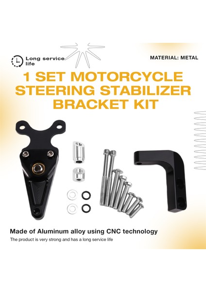 Honda CBR650R Cbr 650R 2019-2024 Için Motosiklet Direksiyon Sabitleyici Braket Kiti Siyah Amortisör Montaj Braket Kiti (Yurt Dışından) indirimleri