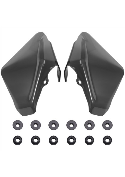 Motosiklet Yan Bmw Için Rüzgarlık R1300GS R 1300 Gs Macera R1300 Gsa Yan Deflector Rüzgar Duman Gri (Yurt Dışından)