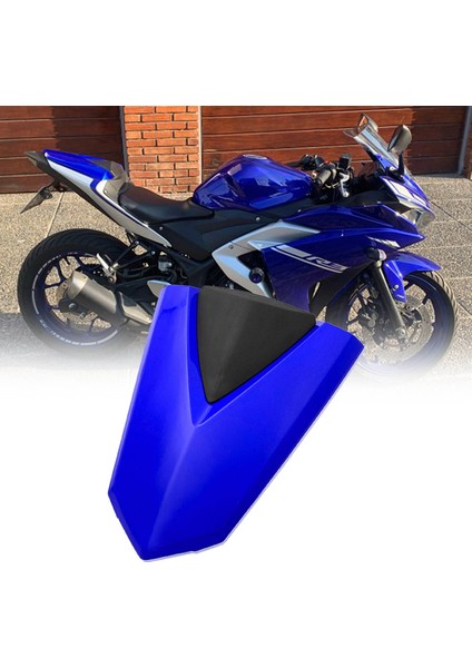 Karbon Fiber Motosiklet Eyer Kapak Solo Koltuk Kukuletası Arka Yolcu Koltuğu Kapağı Yamaha R25 Mt-25 Yzf-R3 MT03 2013-2020 (Yurt Dışından) indirimleri