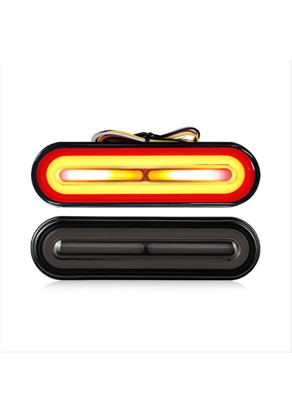 DC10-80V 60 LED Motosiklet Park Lambaları Sıralı Dönüş Sinyal Işığı Drl Dur Fren Lambası Araba Motosiklet Için (Yurt Dışından)