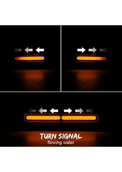 DC10-80V 60 LED Motosiklet Park Lambaları Sıralı Dönüş Sinyal Işığı Drl Dur Fren Lambası Araba Motosiklet Için (Yurt Dışından) indirimleri