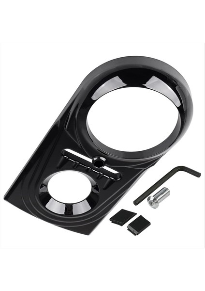 Harley Davidson Dyna Softail Deluxe Fat Boy Miras Springer Motosiklet Dashboard Ekle Kapak Trim, B (Yurt Dışından)