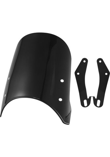 Hava Akımı Ayarlanabilir Evrensel Motosiklet Far Cam Cam Rüzgar Deflektörü Motosiklet Evrensel Aksesuarları (Yurt Dışından)