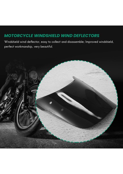 Hava Akımı Ayarlanabilir Evrensel Motosiklet Far Cam Cam Rüzgar Deflektörü Motosiklet Evrensel Aksesuarları (Yurt Dışından) modelleri
