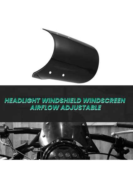 Hava Akımı Ayarlanabilir Evrensel Motosiklet Far Cam Cam Rüzgar Deflektörü Motosiklet Evrensel Aksesuarları (Yurt Dışından) indirimleri