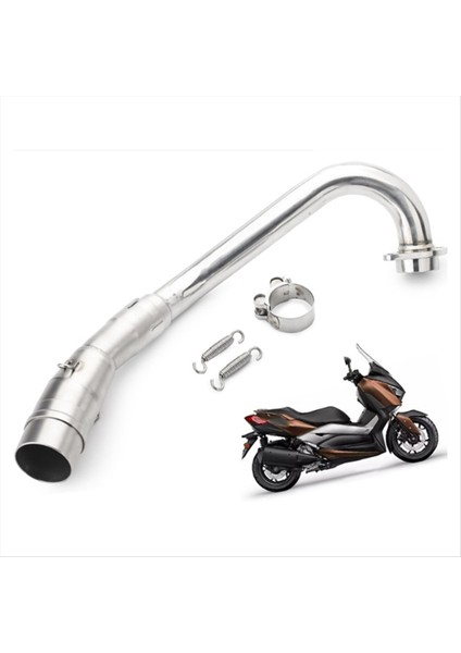 Motosiklet Modifiye 51MM Ön Egzoz Borusu Kaçış Egzoz X-Max 250 300 2017-2019 Susturucu Orta Egzoz Borusu (Yurt Dışından) modelleri
