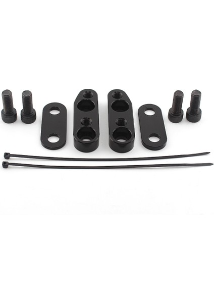 Motosiklet Parçası Krom Gidon Kelepçe Adaptörü Dağı Gidon Yükseltici Honda Goldwing GL1800 Altın Kanat F6B 2001-2017 (Yurt Dışından) modelleri