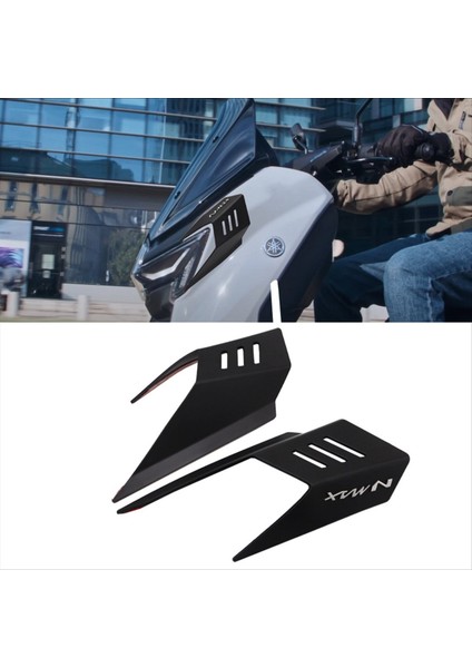 Motosiklet Yan Hava Akış Kapak Fairing Yan Winglet Kanat Deflektör Spoiler Yamaha Nmax Turbo 2024 Aksesuarları (Yurt Dışından) fiyatları