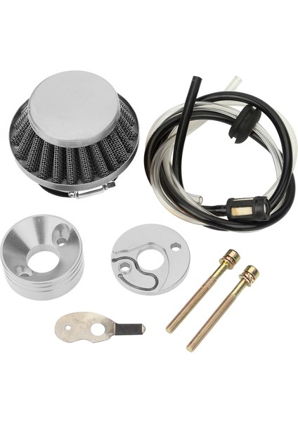 47CC 49CC Süper Cep Motosikleti Yükseltme Kiti Mini Motosiklet Atv Quad Hava Filtresi Için 42MM Hava Filtresi Giriş Borusu Yağ Borusu Kiti (Yurt Dışından)