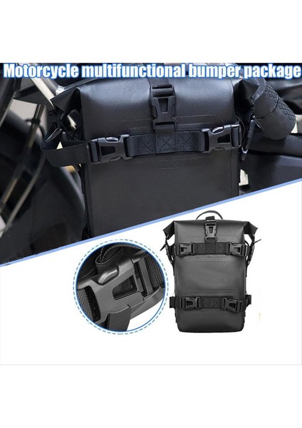Motosiklet Arka Raf Bagaj Saklama Çantası Su Geçirmez Motosiklet Tampon Çanta Omuz Askısı ile Sürme Araçları, Bisiklet Sırt Çantası (Yurt Dışından) fırsatları