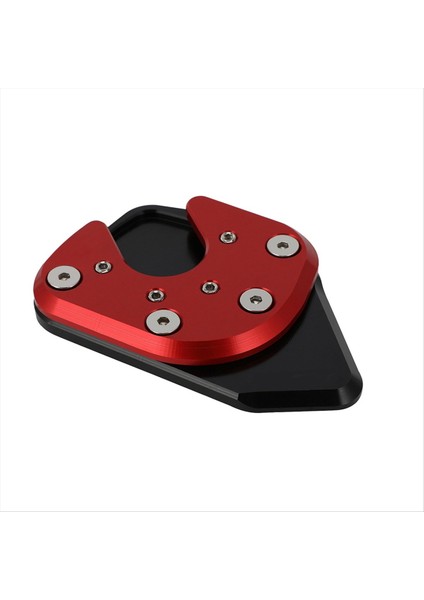 Motosiklet Kickstand Yan Standı Uzatma Destek Plakası Honda XADV750 NC750X 2017-2020 Kırmızı (Yurt Dışından)